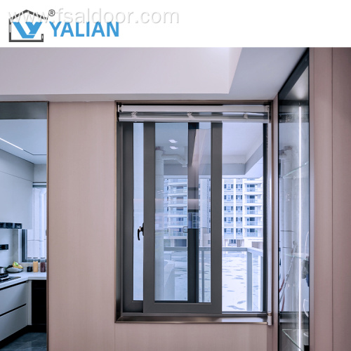 Thermal Break Double Glazing Aluminum Alloy Sliding Windows